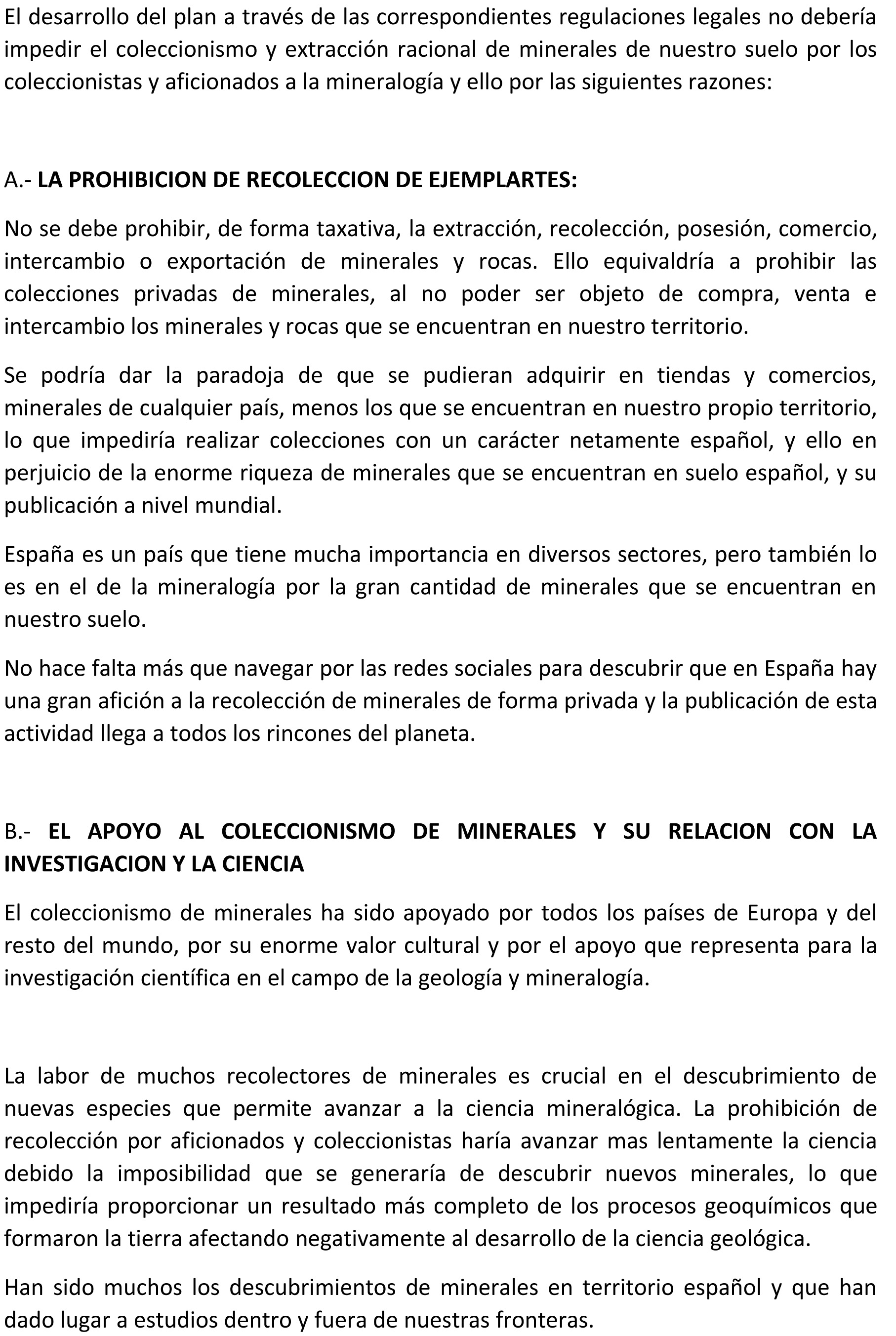 Alegaciones al Real Decreto, por el que se aprueba el Plan estratégico del patrimonio natural y de la biodiversidad a 2030, en aplicación de la Ley 42/2007, de 13 de diciembre, del Patrimonio Natural y de la Biodiversidad.
